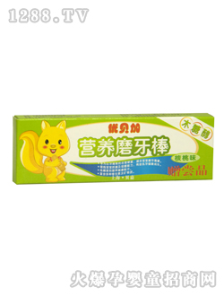 優貝加營養磨牙棒核桃味