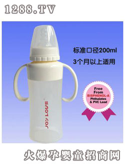 晶愛標準口徑帶柄200ml