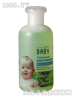 馨寶嬰兒茶樹油全效健康洗發露250ml