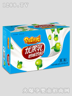 跳跳龍優果乳原味飲料