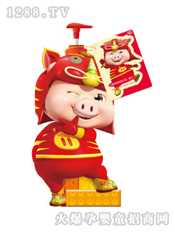 倍嬰美豬豬俠洗發露（香橙味）