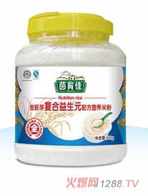 茵育佳金胚芽復合益生元配方營養米粉
