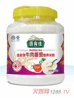 茵育佳金胚芽牛肉番茄營養米粉