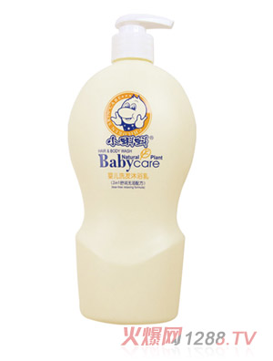 小蝌蚪舒潤無淚洗發沐浴乳