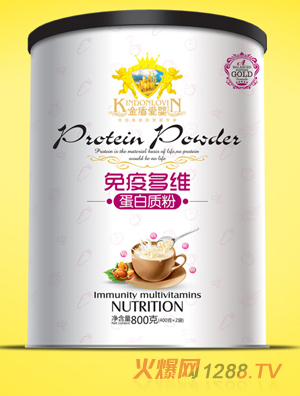 金盾愛嬰免疫多維蛋白質粉800g