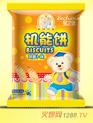 寶之選胡蘿卜味機能餅