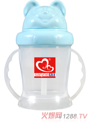 尚恩貓頭吸管學飲杯160ml