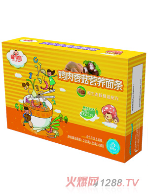 福萊娃雞肉香菇營養面