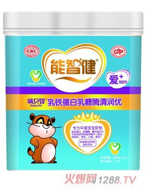 能智健312g乳鐵蛋白乳糖酶清潤優(奶伴侶)