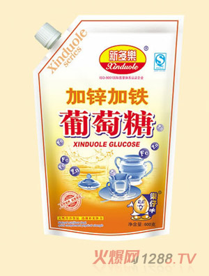 新多樂加鈣加鐵葡萄糖帶嘴
