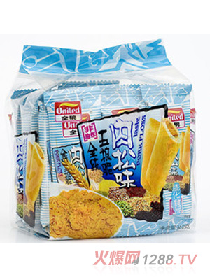 全統五糧脆肉松味162g每包