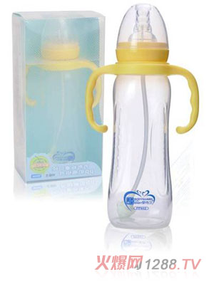 嬰侍衛方形標準口徑PP奶瓶組合300ml
