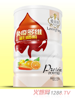 愛茵坊免疫多維蛋白質粉鐵聽450g