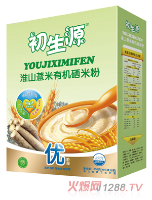 初生源淮山薏米有機硒米粉優段