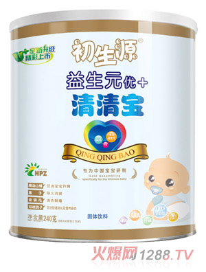 初生源益生元優+清清寶聽裝