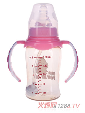 優嘻噯自動有柄感溫PPSU奶瓶150ml