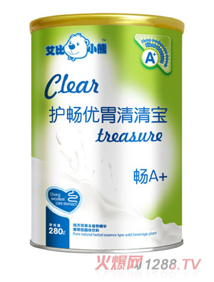 艾比小熊護暢優胃清清寶聽裝