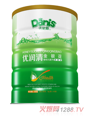 達尼斯優潤清金銀花聽裝