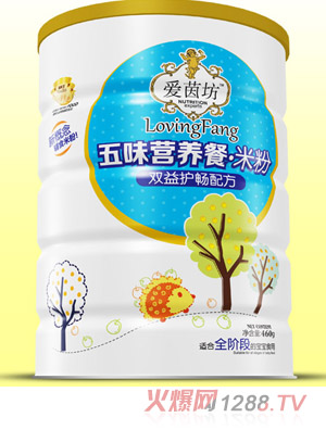 愛茵坊雙益護暢五味營養餐米粉鐵聽