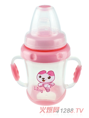 樂蓓嬰幼兒學飲杯6921粉色