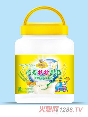 歐貝米拉燕麥核桃果蔬營養米粉