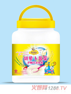 歐貝米拉胡蘿卜蔬菜營養米粉