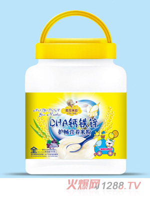歐貝米拉DHA鈣鐵鋅營養米粉