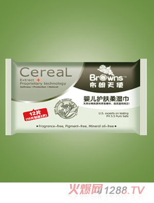 布朗天使嬰兒護膚柔濕巾（12片裝）