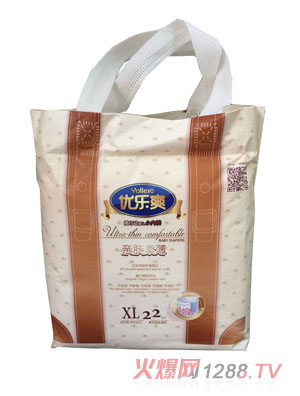 優樂爽親膚柔薄隨心動嬰兒小內褲XL22片
