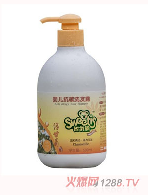樹袋熊洋甘菊嬰兒抗敏洗發露500ml