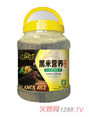 歡喜娃DHA果蔬配方黑米營養米粉