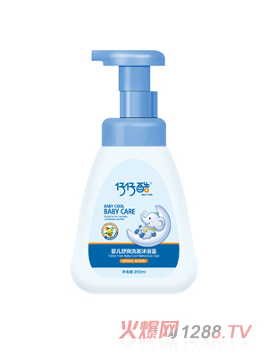 仔仔酷嬰兒舒爽洗發沐浴露200ML