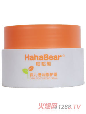 哈哈熊嬰兒倍潤修護霜內瓶照片