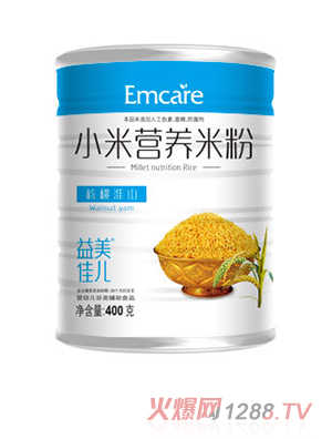 益美佳兒核桃淮山小米營養米粉