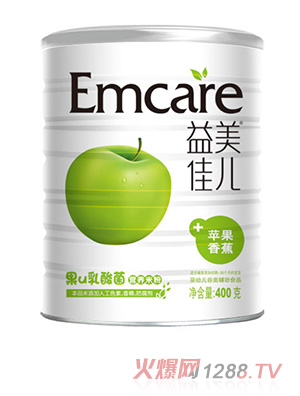 益美佳兒蘋果香蕉果U乳酸菌營養米粉