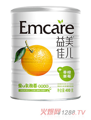 益美佳兒香橙草莓果U乳酸菌營養米粉