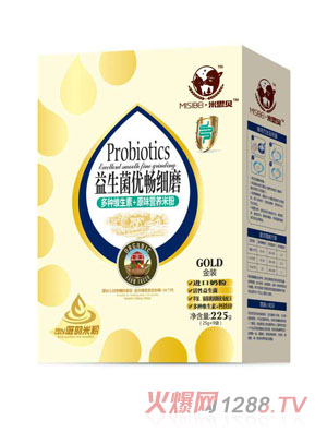 米思貝益生菌優暢原味盒