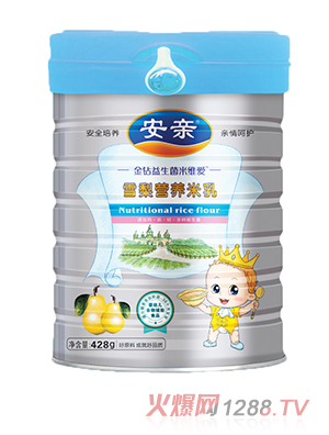 安親428克益生菌雪梨營養米乳