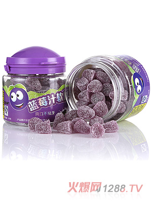 吉牯利藍莓汁軟糖