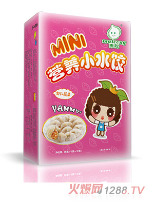 麥聰營養小水餃蝦仁蔬菜