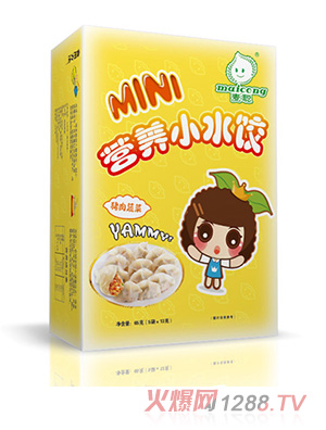 麥聰營養小水餃豬肉蔬菜