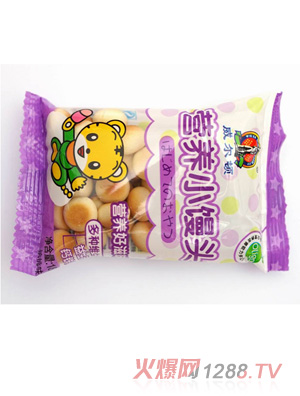威爾頓18g核桃味營養小饅頭
