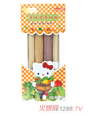 御錦記原味+紫薯+胡蘿卜營養細面
