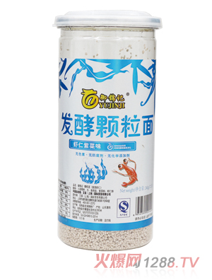 御錦記蝦仁紫菜味發酵顆粒面