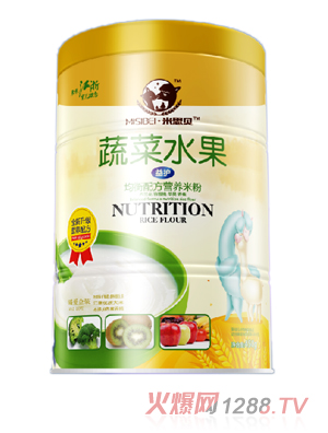 米思貝蔬菜水果均衡營養米粉