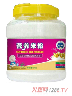 銘雅五谷雜糧營養米粉800g桶裝