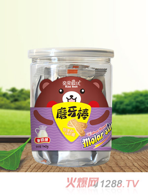 親親最優磨牙棒牛奶味