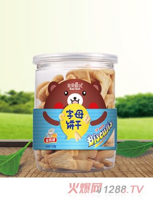 親親最優字母餅干蛋奶味