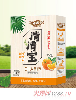 親親最優清清寶-DHA香橙盒裝
