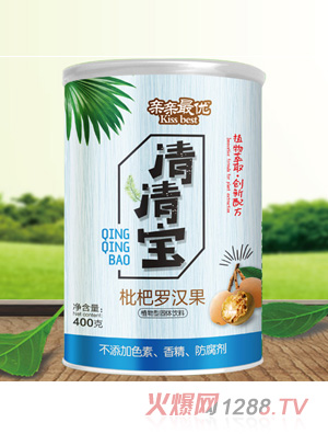 親親最優清清寶-枇杷羅漢果罐裝